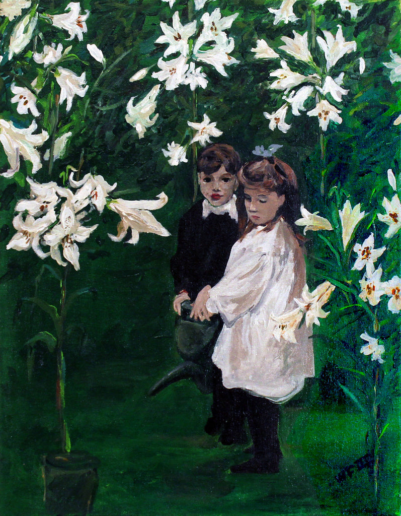 Homage to John Singer Sargent + Garden Study of the Vickers Children