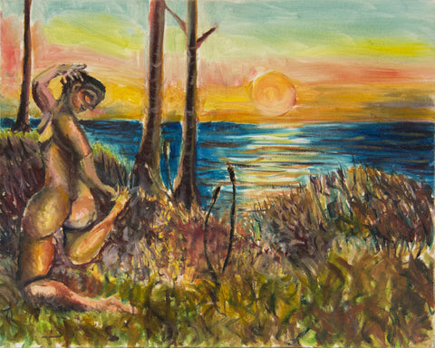 Sunset Woman