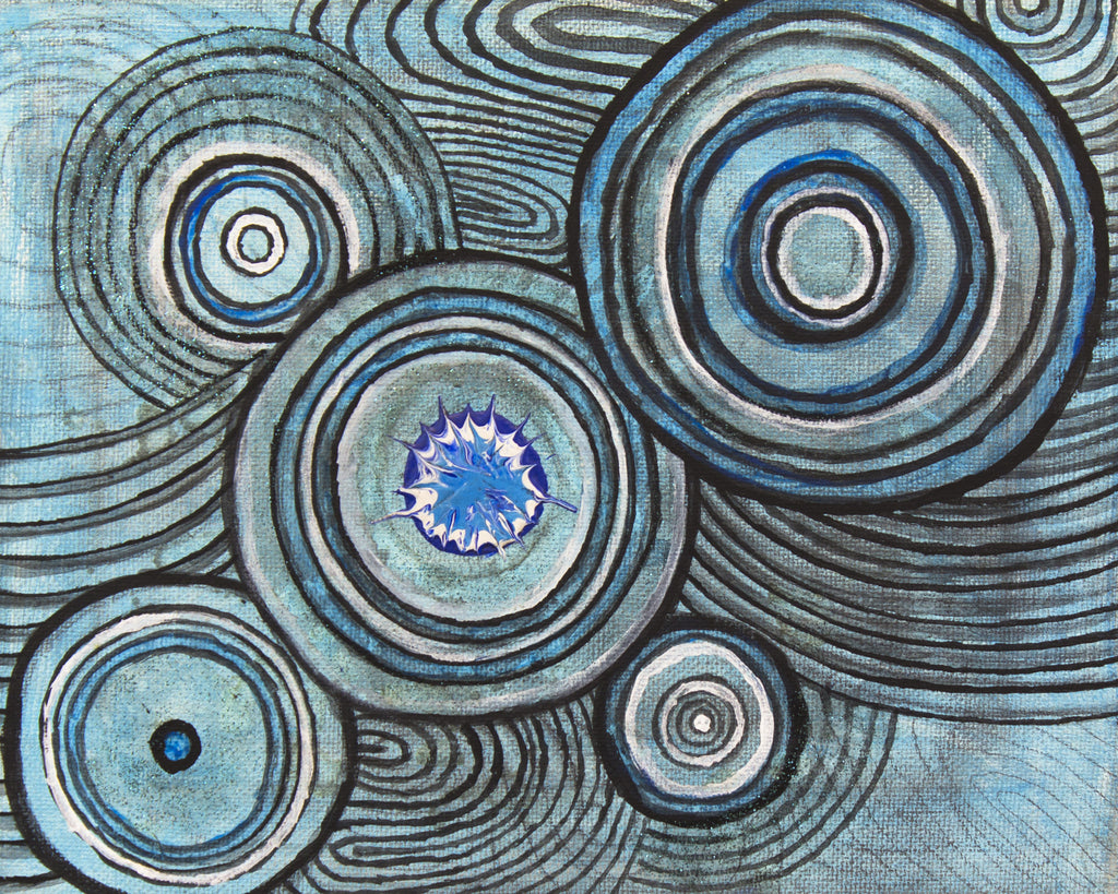 Blue Spiral