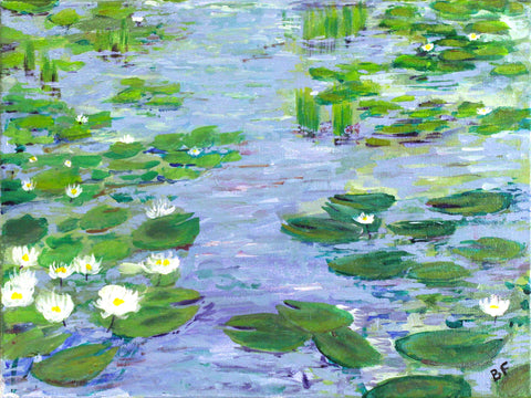 Study of Water Lilies